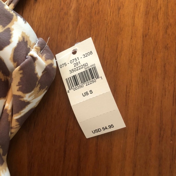 Aerie Leopard full Coverage One Piece Swimsuit size Small NWT - Picture 4 of 5